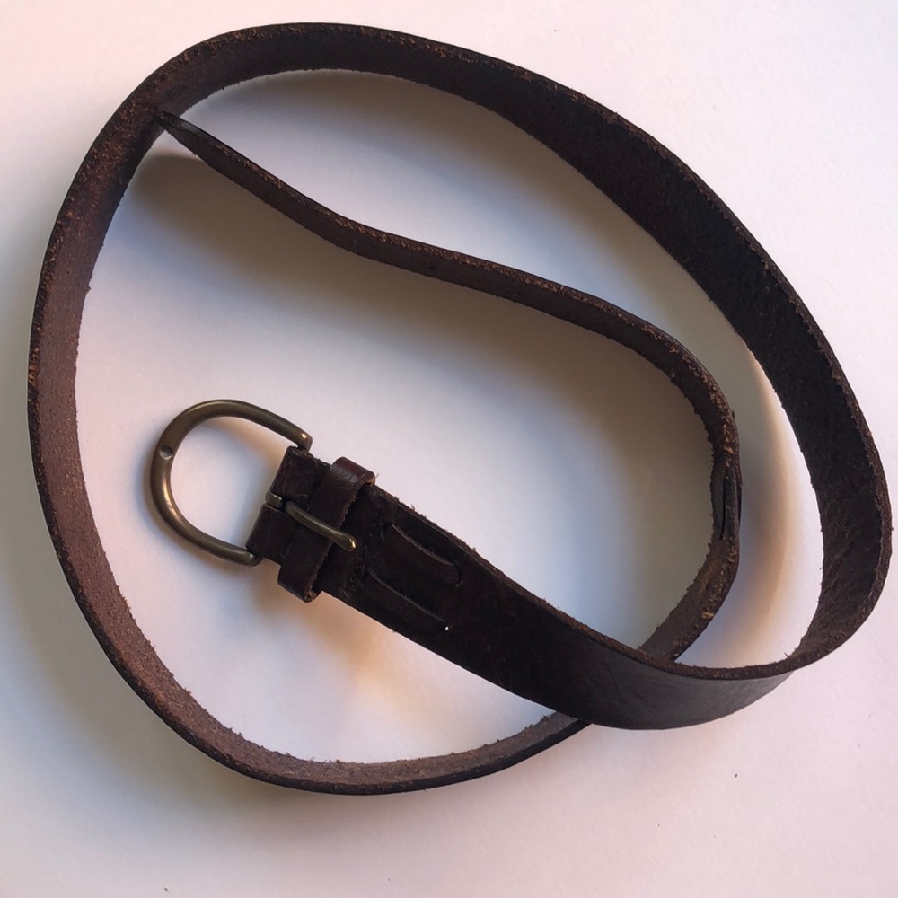 3/$25 Hollister Brown Leather Belt